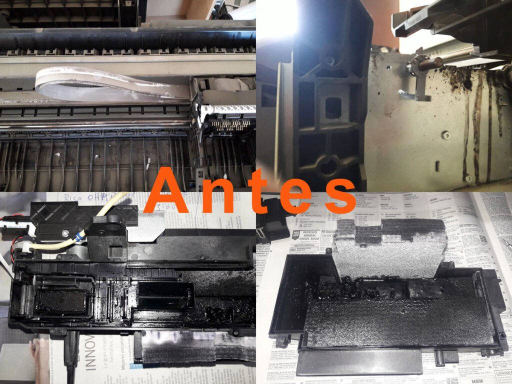 Reparacion plotter HP T120